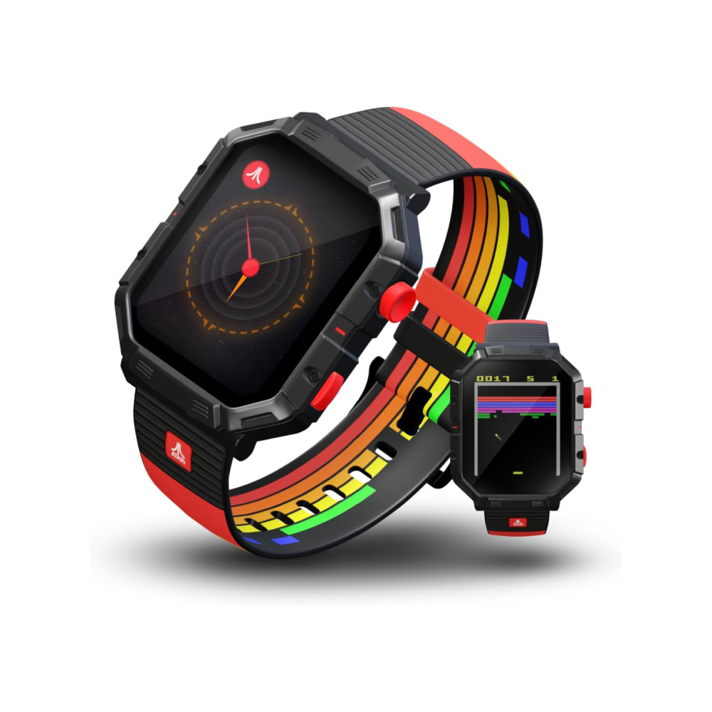 Умные часы со встроенными играми. My Play Watch Atari 2600